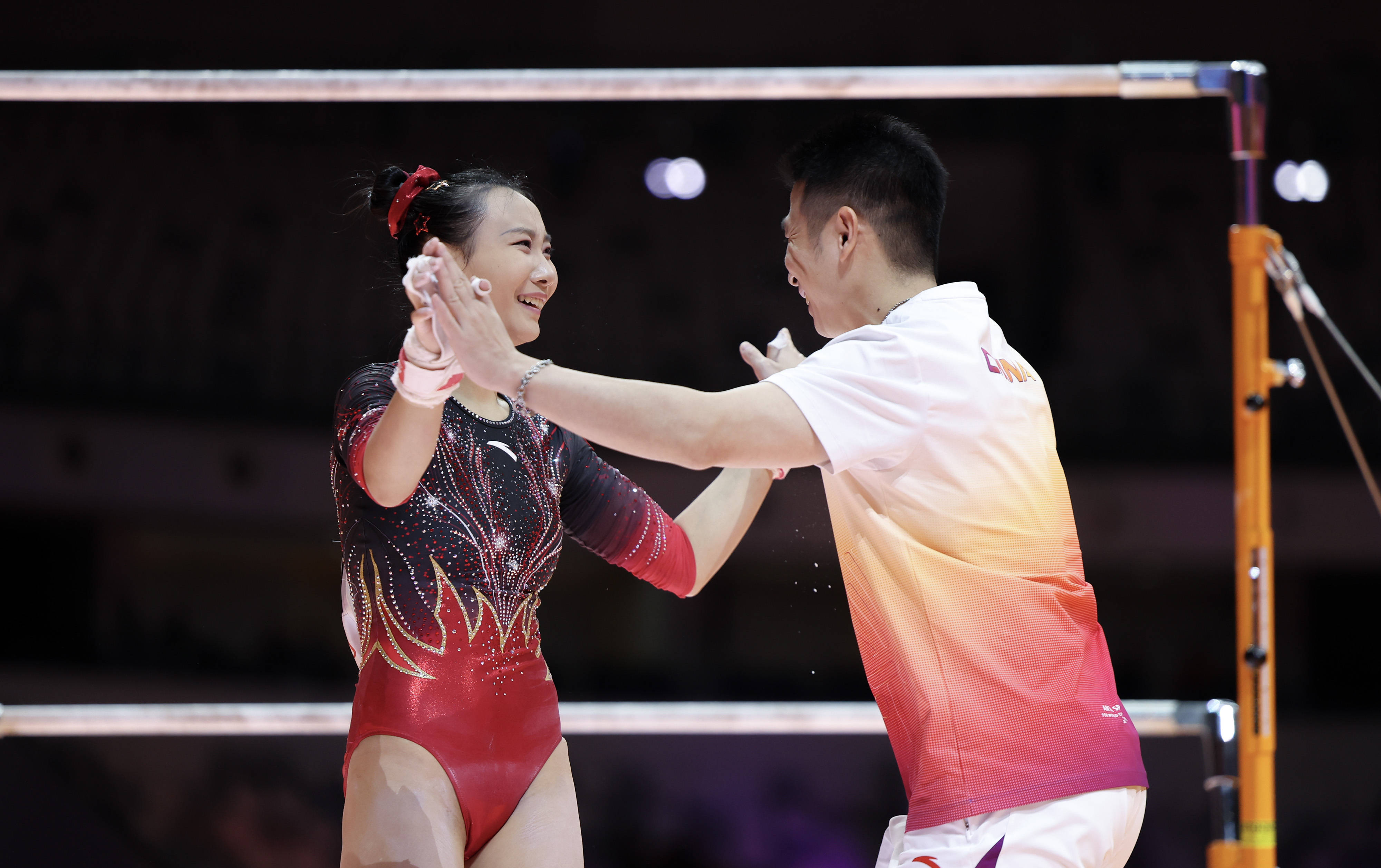 （体育）体操——世锦赛：女子高低杠决赛赛况